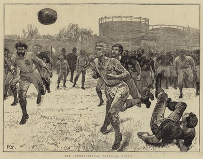 El partido internacional de fútbol de William Small
